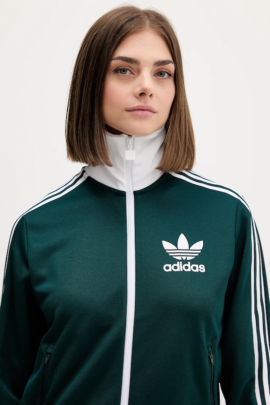 adidas Originals felső Classic Tt zöld JX7852