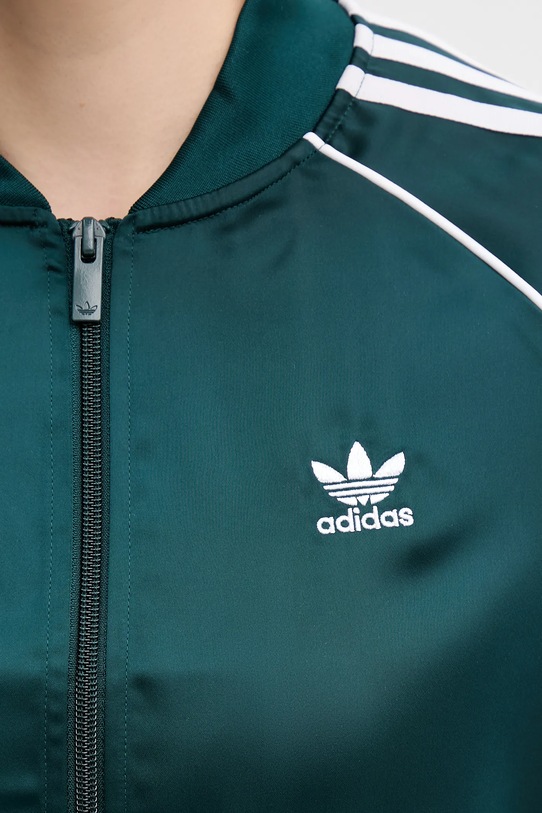 Mikina adidas Originals Sst Satin Tt JZ6732 zelená