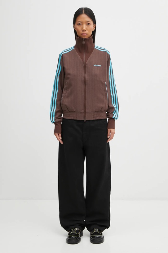 adidas Originals sweatshirt Tailored Tt JX5311 brown