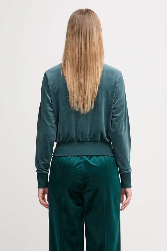 Oblečenie Velúrová mikina adidas Originals Fb Liberty Tt JW5267 zelená