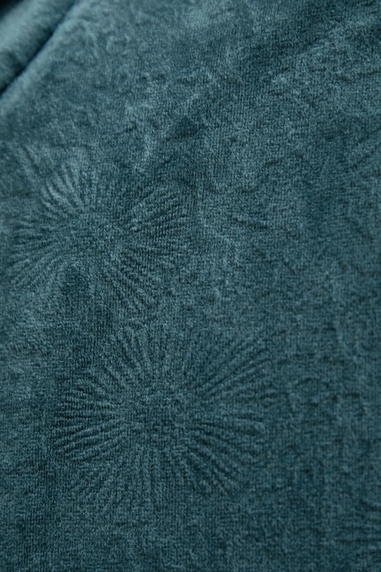 Velúrová mikina adidas Originals Fb Liberty Tt JW5267 zelená