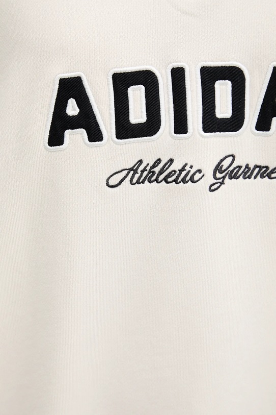 adidas Originals bluza bawełniana Quarter Zip beżowy KF2310