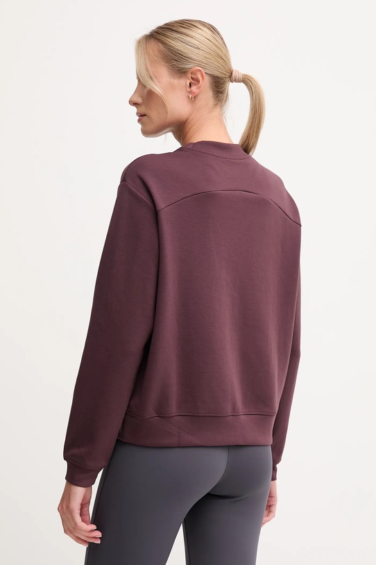 Odzież Hummel bluza do jogi 230489 bordowy