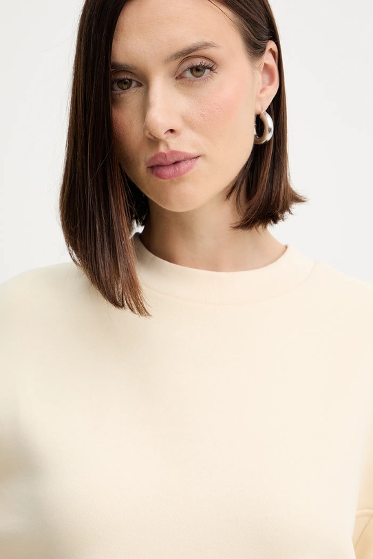 Patrizia Pepe bluza bawełniana beżowy 2M4494.J079