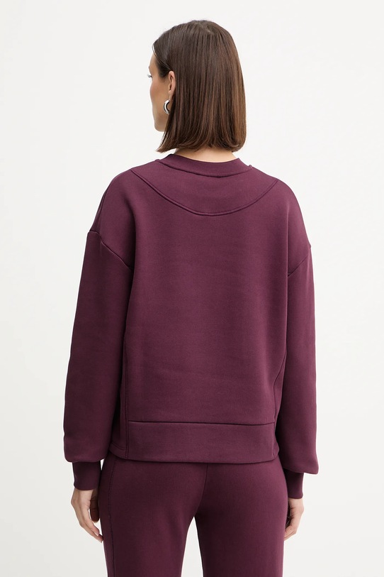 Odzież Patrizia Pepe bluza bawełniana 2M4494.J079 bordowy