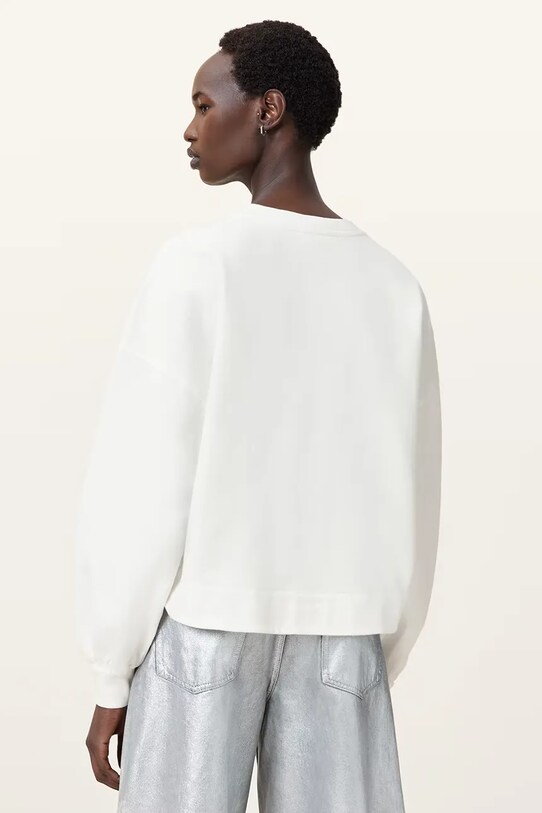 Odzież AllSaints bluza LYSS W147JC biały