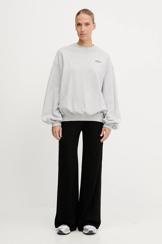Βαμβακερή μπλούζα Puma PUMA x ROSÉ 633803 γκρί AW25