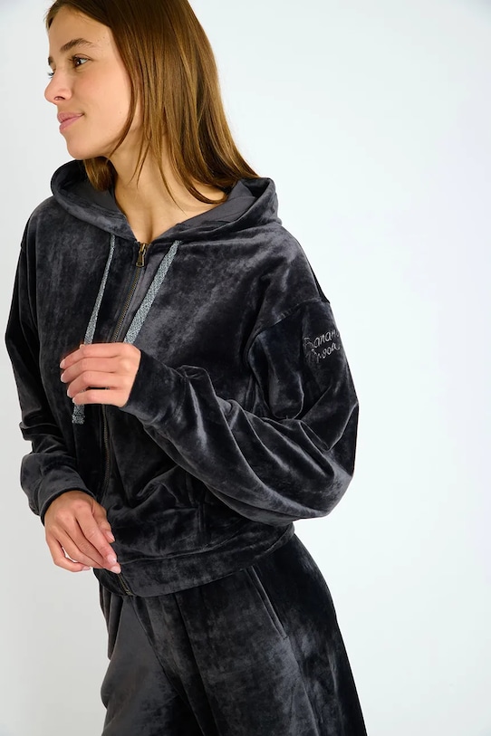 Banana Moon bluză Seachic negru IVY.SEACHIC