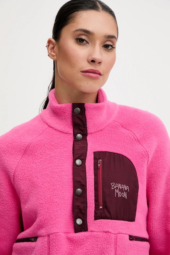 Banana Moon bluza polarowa Hillside różowy NUZZLE.HILLSIDE
