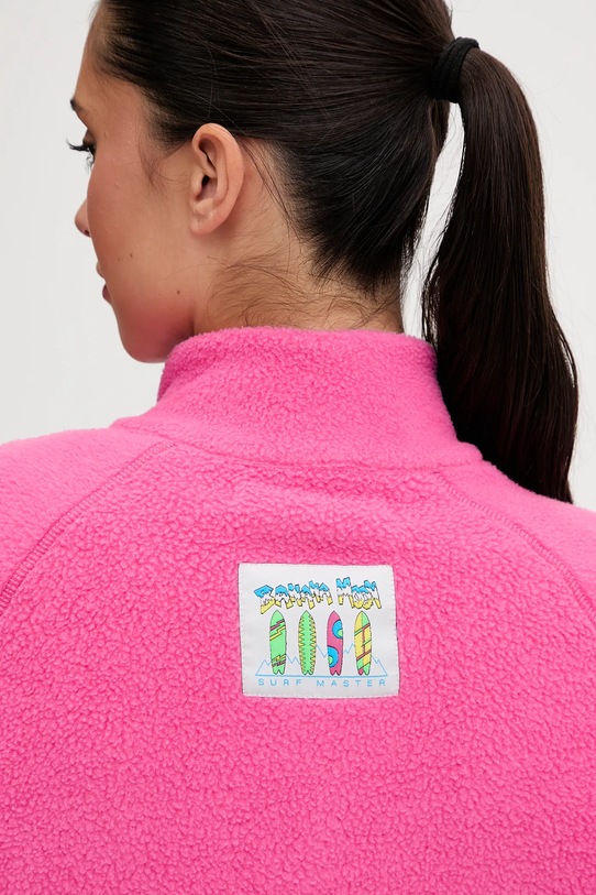 Banana Moon bluza polarowa Hillside NUZZLE.HILLSIDE różowy
