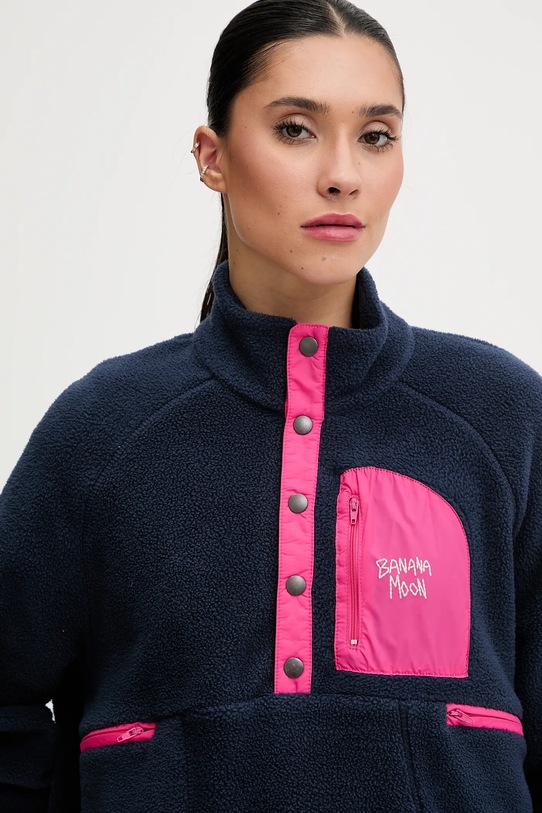 Banana Moon bluza polarowa Hillside granatowy NUZZLE.HILLSIDE