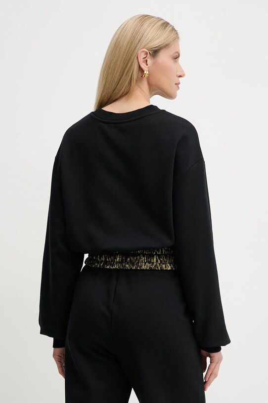 Îmbrăcăminte Just Cavalli hanorac de bumbac 79PAIE20.CF100 negru