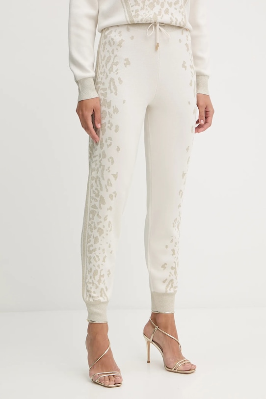 Liu Jo pantaloni tricotaj bej TF5174.MS49I