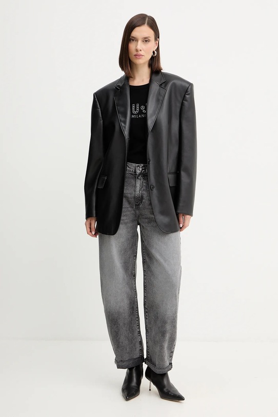 Liu Jo sweter TF5248.MS63L czarny AW25
