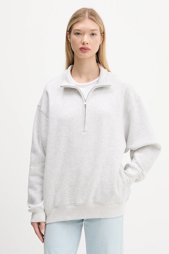 Mikina Abercrombie & Fitch směs šedá KI152.5256.112