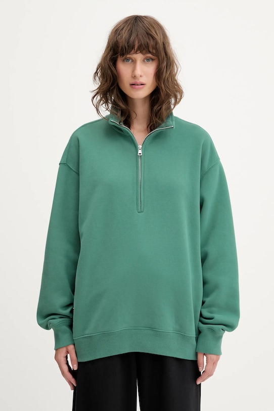 Abercrombie & Fitch bluză uni turcoaz KI152.5342.330