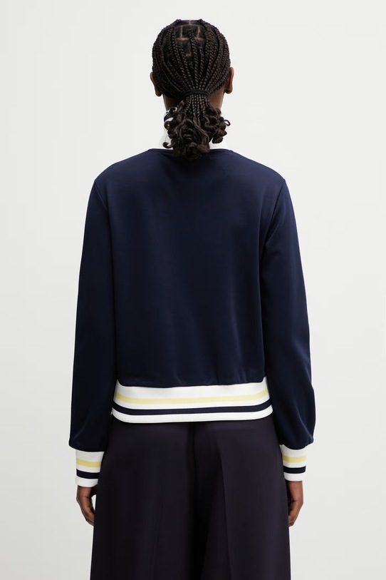 Oblečení Lacoste mikina dámská SF5252 námořnická modř