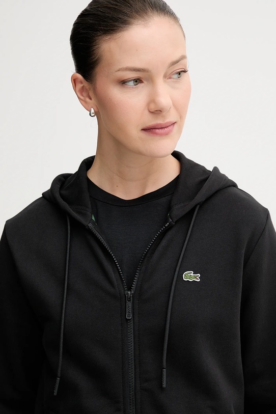 Lacoste bluza bawełniana czarny SF5256