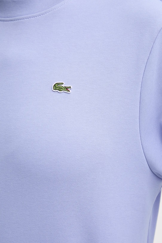 Бавовняна кофта Lacoste SF5270 блакитний
