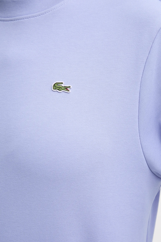 Хлопковая кофта Lacoste SF5270 голубой