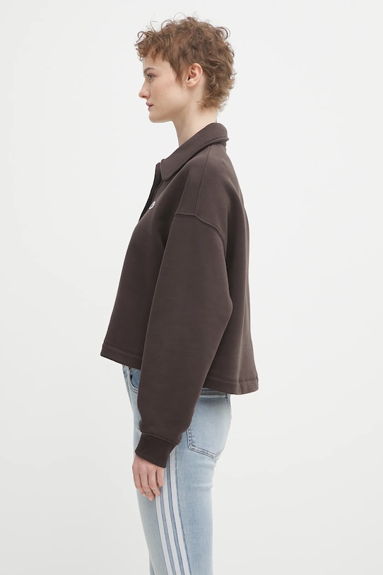 Lacoste hanorac de bumbac SF5275 maro AW25