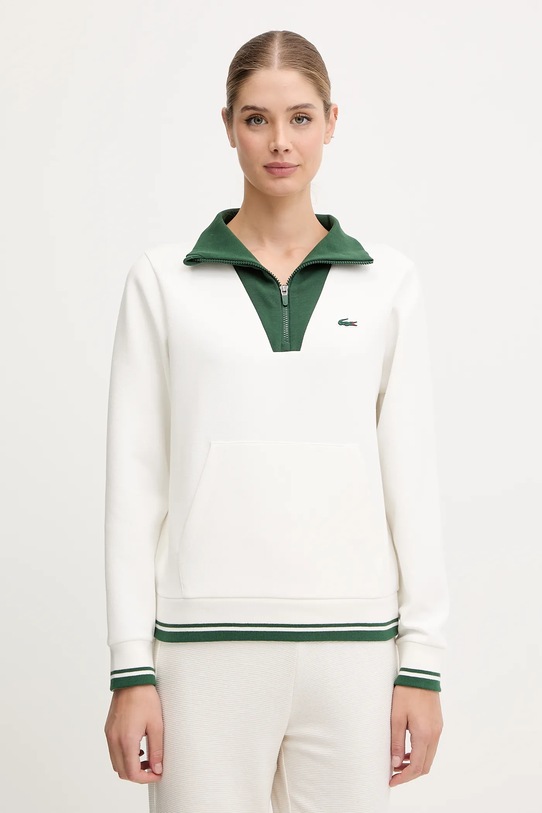 Lacoste bluza aplikacja biały SF8634