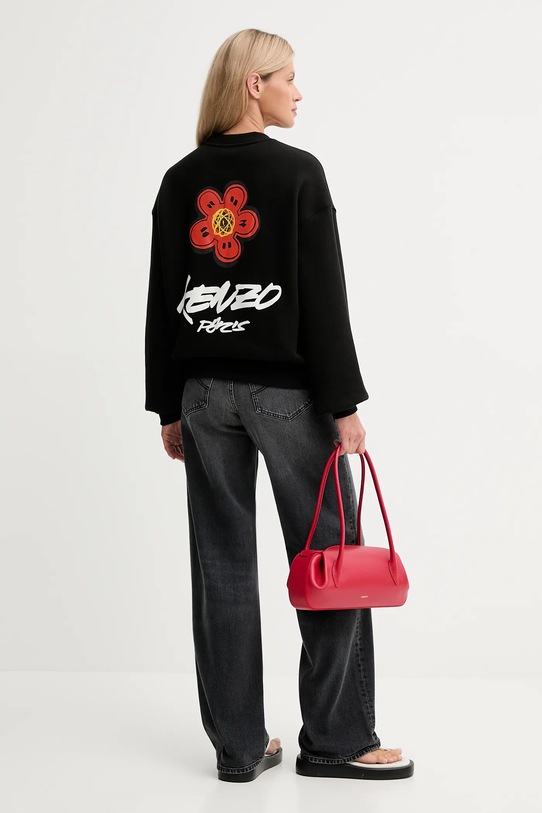 Памучен суичър Kenzo Kenzo x Futura FF62SW4504MB черен AW25
