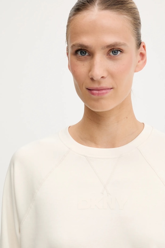 Dkny bluza beżowy DP5T9976