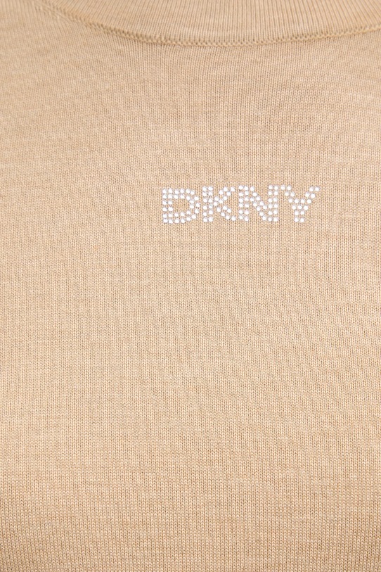 Пуловер Dkny DJ5R0743 бежов