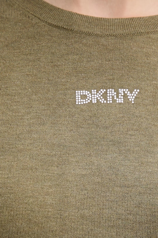 Dkny sweter DJ5R0743 zielony