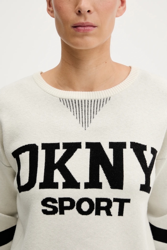 Dkny sweter DP5R0749 beżowy