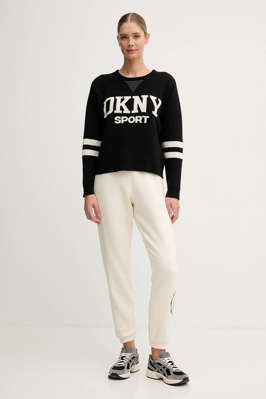 Dkny sweter DP5R0749 czarny AW25
