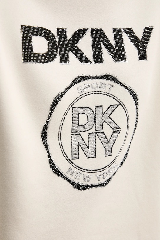 Dkny bluza DP5T1340 beżowy