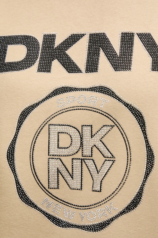 Dkny bluza DP5T1340 beżowy