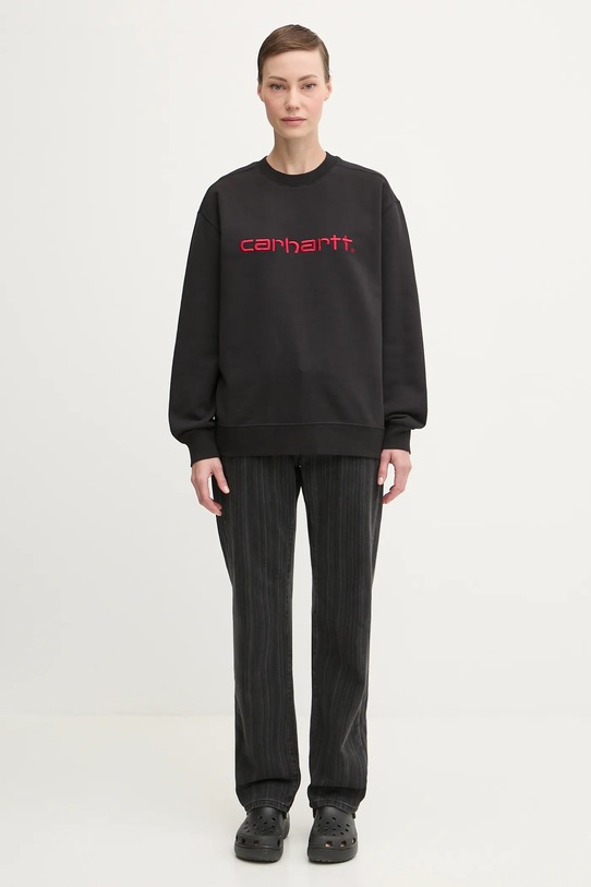 Carhartt WIP bluza W' Carhartt Sweat I033647.31YXX czarny