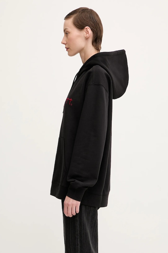 Carhartt WIP bluza W' Hooded Carhartt I033648.31YXX czarny AW25