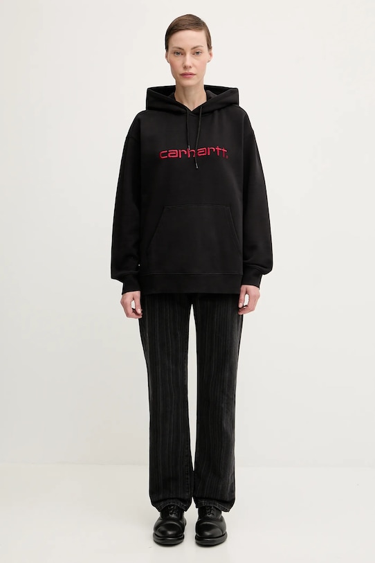 Carhartt WIP bluza W' Hooded Carhartt I033648.31YXX czarny