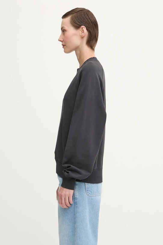 Carhartt WIP bluza bawełniana W’ Hudson Sweat I035136.895F czarny AW25