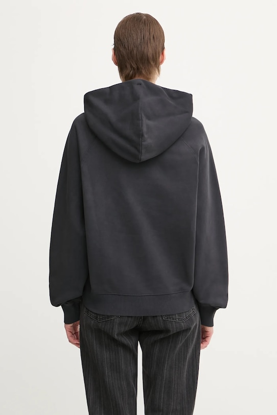 Clothing Carhartt WIP cotton sweatshirt W’ Hooded Hudson I035137.895F black
