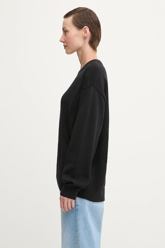 Carhartt WIP sweter bawełniany W' Perla I035185.89XX czarny AW25