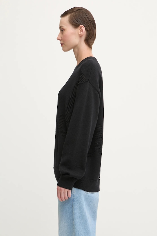 Pamučni pulover Carhartt WIP W' Perla I035185.89XX crna AW25