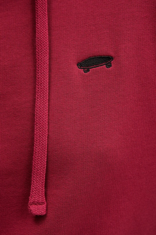 Vans bluza bawełniana VN000P5PBRD1 czerwony