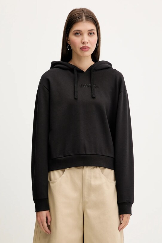 Vans bluza bawełniana bawełna czarny VN000RAHBLK1
