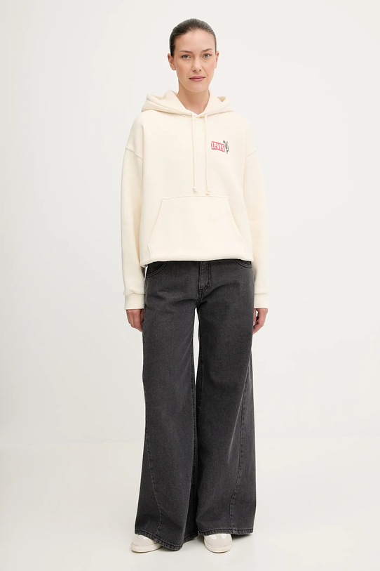 Суичър Levi's 001B6.0004 бежов AW25
