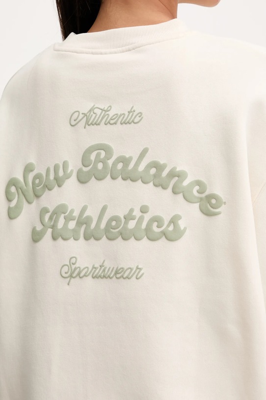 New Balance bluza WT53516PEF beżowy