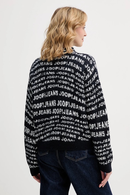 Odzież Joop! sweter z domieszką wełny 30048399 granatowy