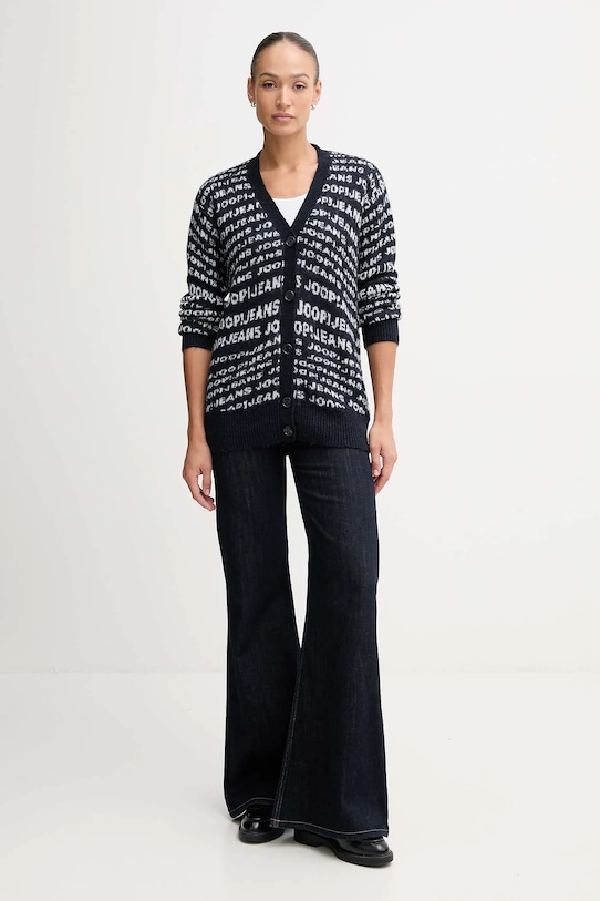 Joop! cardigan din amestec de lână 30048400 bleumarin AW25