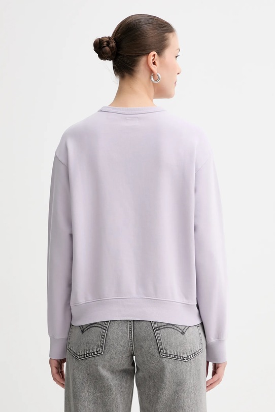 Odzież Levi's bluza bawełniana A8789.0021 fioletowy