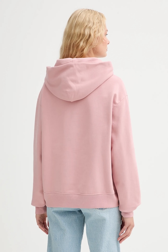 Oblečenie Bavlnená mikina Levi's A8790.0017 ružová