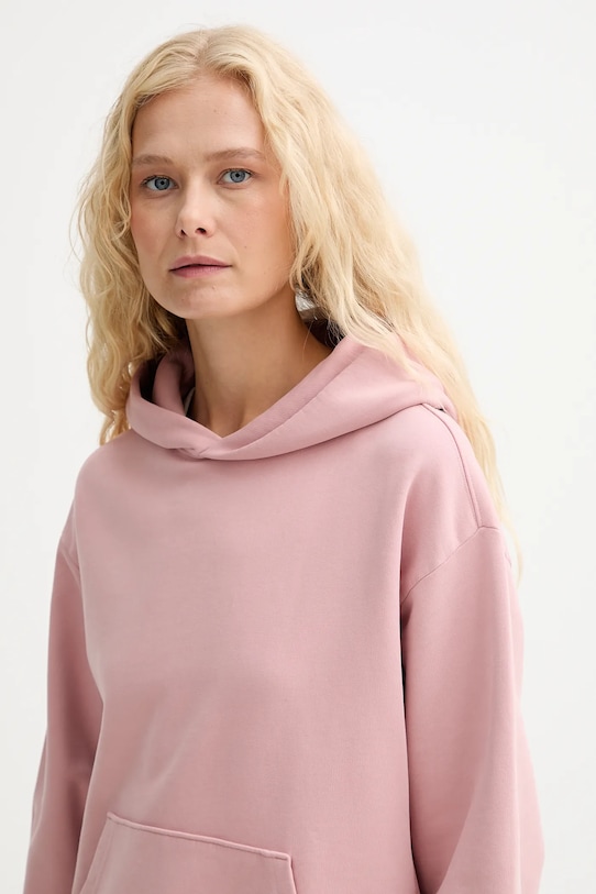 Bavlnená mikina Levi's ružová A8790.0017